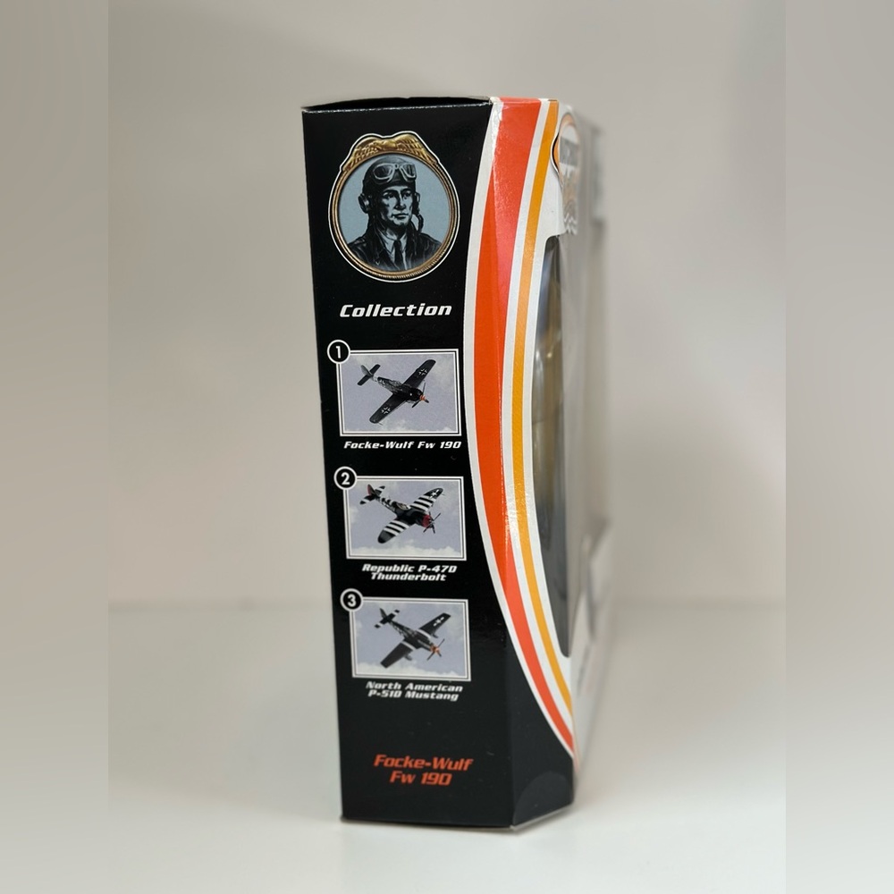Matchbox Collectibles 1:72 Focke-Wulf Fw 190 (Red Tip) WWII Airplane NIB - Picture 2 of 7